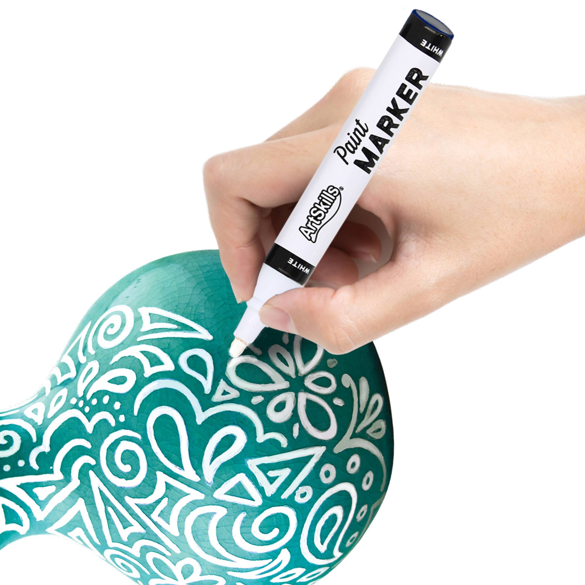 ArtSkills® Black & White Oil Based Paint Markers